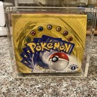 WOTC Pokemon EMPTY Base set 1st edition Empty  Box, NO cards + Acrylic Case  — photo 8
