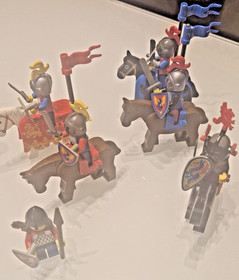 LEGO Black Monarch Castle Knights Castle 6085+6009+6017+6023+6035 with BA Complete