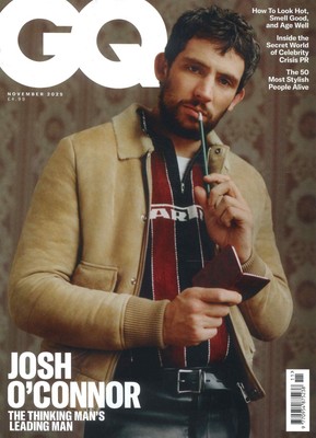 GQ Magazine: Josh O'Connor, Paul Mescal, Justin Bieber, King Charles, Nov 2025