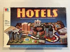 Vintage Milton Bradley Hotels 3D Board Game 1987 USA Strategy Game