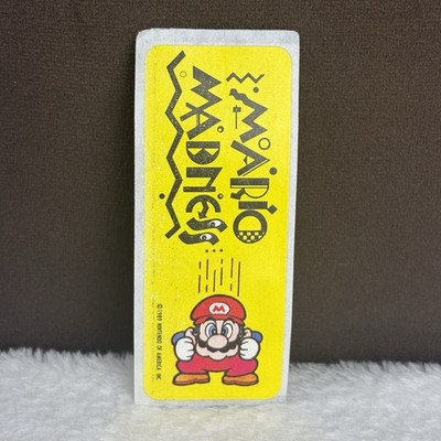RARE! Vtg 1989 Super Mario Bros. 2 Madness Nintendo Topps Game Tip Sticker 80s!