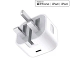For iPhone 17 16 15 14 13 12 Pro Max X 20W Fast USB-C PD Plug Charger and Cable