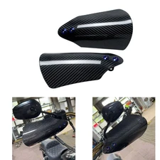 Carbon Fiber Hand Wind Deflector Shield for All Harley Softail Dyna Touring XL