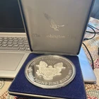 The Washington Mint 1993 1/2 lb Silver Round Bullion Coin - Round Shape 8oz+