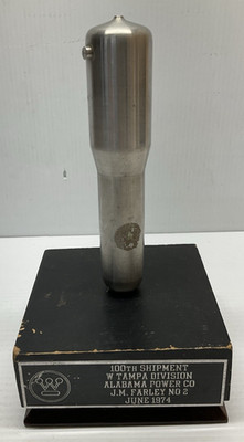 Westinghouse Tampa Division 100th Shipment Farley Nuclear Plant Reactor Award