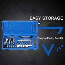 Single Flaring Tool Swaging Tool Kit for HVAC Copper Pipe Flaring Tubing Cutter