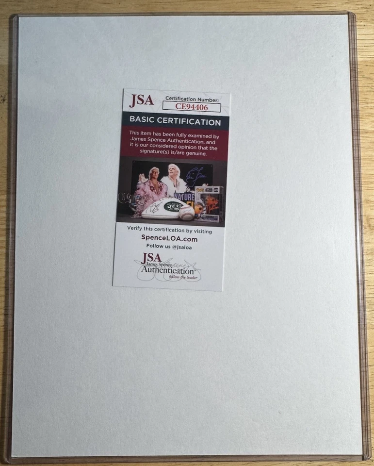 1960 Elston Howard Signed Auto Magazine 9x11 Yankees Photo Page JSA Cert - Image 3 of 4