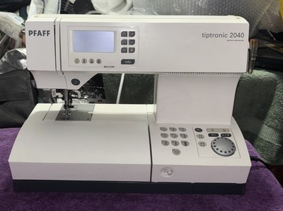 PFAFF Tiptronic 2040 Sewing Machine Working (see details please)