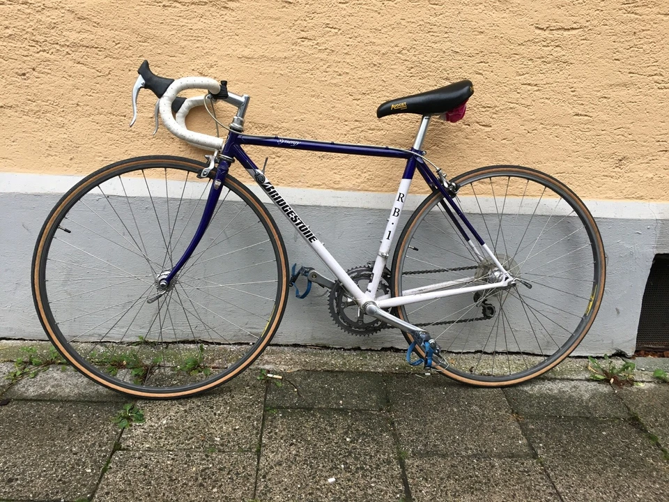 Rennrad Bridgestone, kleiner Rahmen (48), 1. Hand, 30 Jahre alt, kaum gefahren
