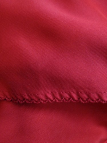 Moulinette Soeurs Anthropologie Red Rubbied Lace Dress Size 0 - Imagen 9 de 11