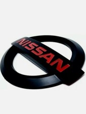 Nissan 350z 370z Versa Jdm Black Red Jdm Nismo Rear Emblem New Matte