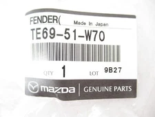 Genuine OEM Mazda TE69-51-W70 Passenger Front Fender Lower Wheel Trim 10-15 CX-9