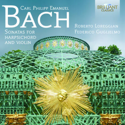 C.P.E. BACH Sonatas for Harpsichord and Violin Loreggian Federico Guglielmo CD
