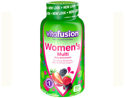 Vitafusion Women's Gummy Multivitamin Diatary Supplement 150 Gummies