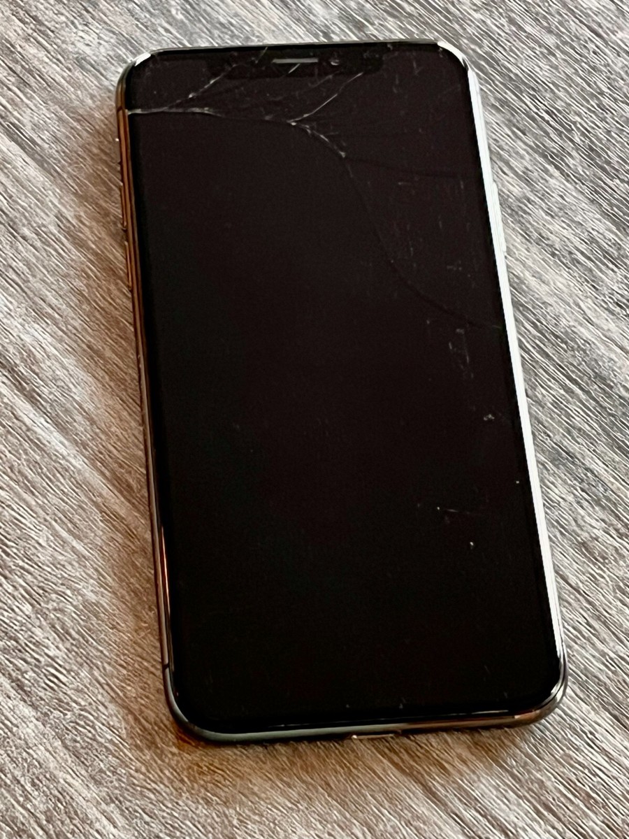 Apple iPhone X 256GB Space Gray w/ Cracked Front & Back Apple iPhone X 256GB Space Gray w/ Cracked Front & Back