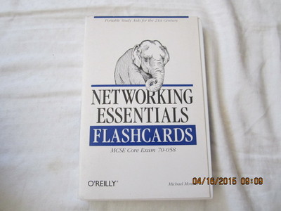 Networking Essentials Flashcards by Michael Moncur (1999, Paperback) Exam 70-058