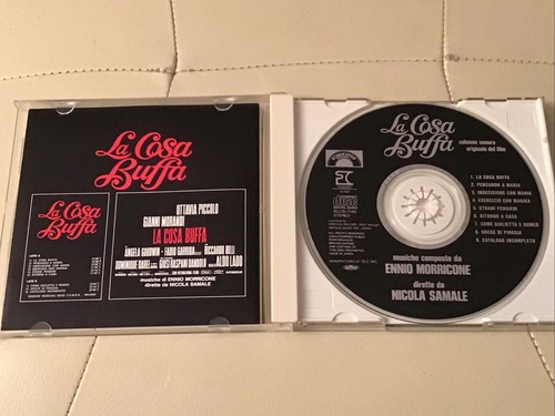 LA COSA BUFFA. CD Soundtrack. Japan Cinevox. Ennio Morricone. Nr. Mint - Picture 3 of 10