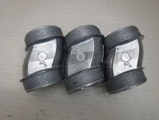 Halex 2 In. Rigid Die-Cast Zinc Offset Nipple 04020 ( Pack of 3 )