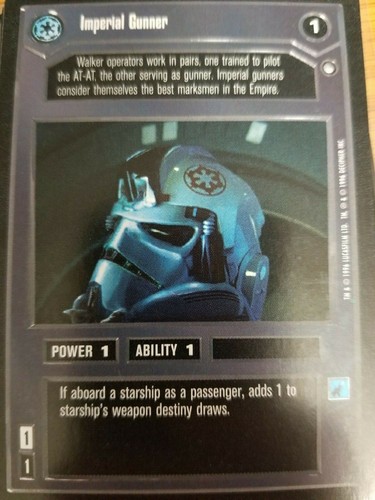 Star Wars CCG Hoth BB Limited BASIC SINGLES Select Choose NrMint-MINT SWCCG - Picture 72 of 132