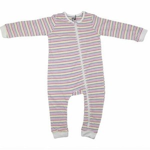 Enfants Unisexe Bebe Barboteuse Arc En Ciel Raye Pyjama Tout Petits Combinaison Ebay