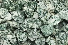 1 lb Tree Agate Rough Stones - Natural Crystal Mineral Rock Specimens Tumbling