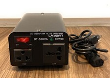 500V Voltage Converter 110-120 To 220-240 Step Up/Down LVYUAN  New Open Box