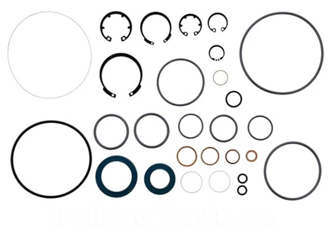 Kit de reconstrucción de sello de caja de dirección asistida para Mercedes R107 W123 W126 - Febi Bilstein Foto 2 de 2