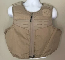 Safariland V1 Overt Carrier Front Opening Sz Medium 2213-2215 Tan CLEAN Webless