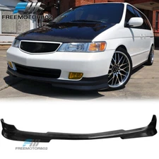 Fits 99-04 Honda Odyssey 5DR Van JDM Style Front Bumper Lip Spoiler Kit PU