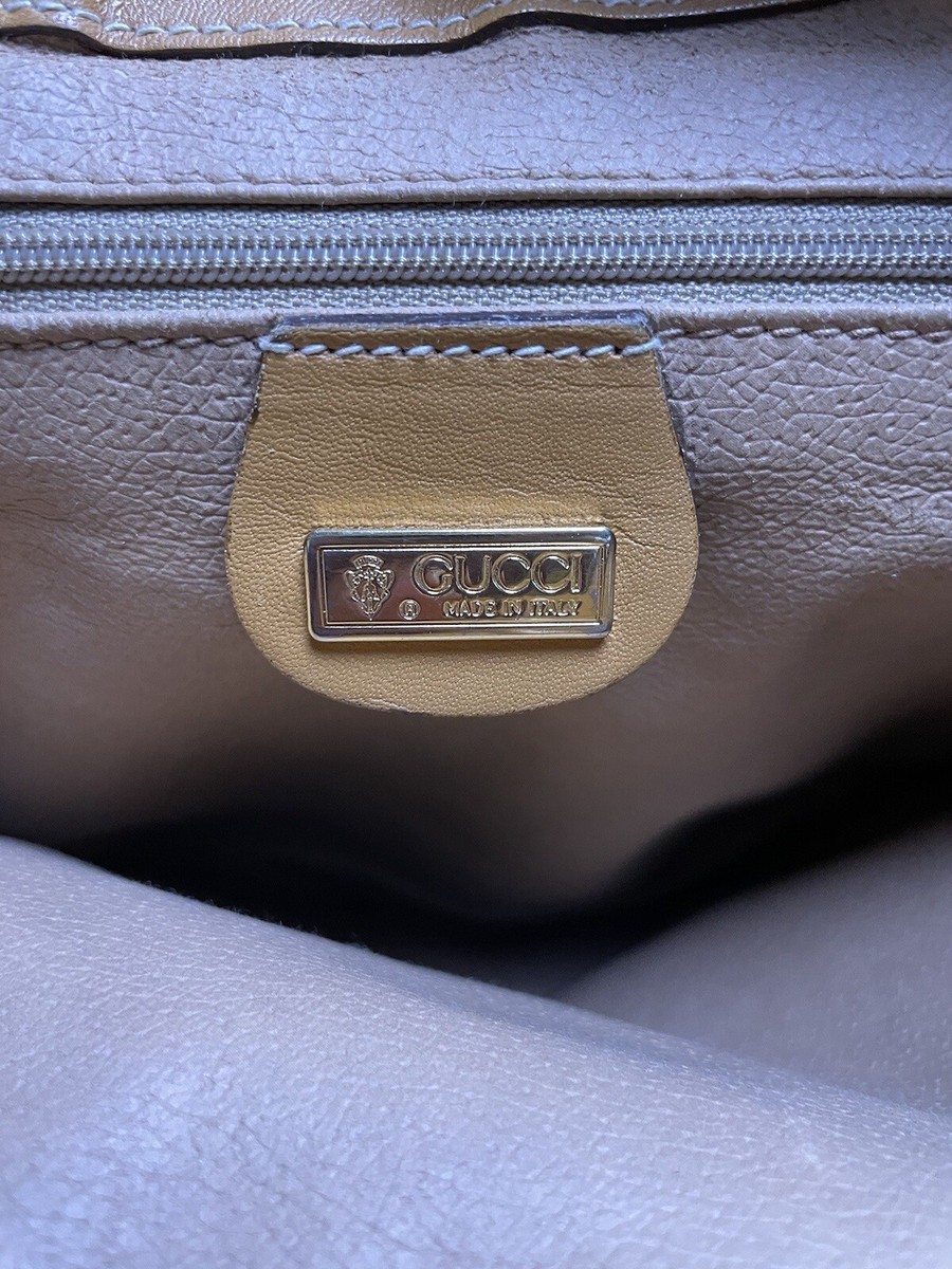 グッチ バッグ Jackie vintage cloth handbag Gucci Beige in Cloth - 42857717