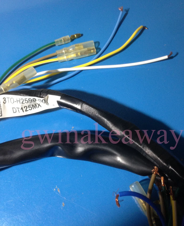 Fits YAMAHA DT125MX DT175 MAIN HARNESS WIRE WIRING New. No. 3T0-H2590-00 - Image 3 of 3