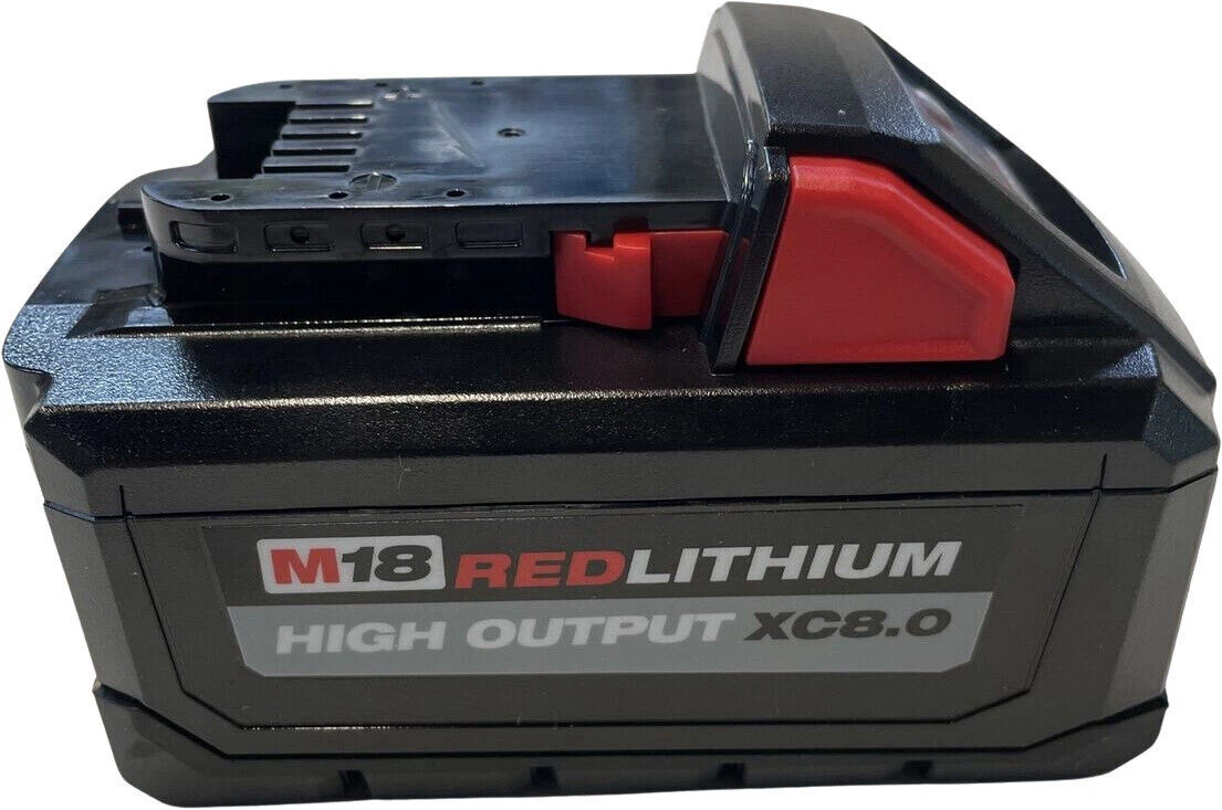 Milwaukee M18 RedLithium High Output XC8.0 Battery Pack Black