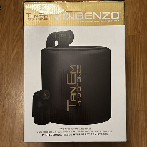 NEW TanEm Pro Bronze VINBENZO Professional Salon HVLP Spray Tan System Complete - Picture 3 of 7
