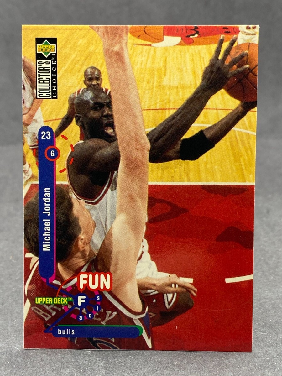 1995-96 Upper Deck Fun Facts MICHAEL JORDAN Card No. 169 NM+