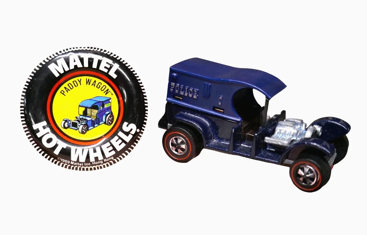Voiture Miniature Hot Wheels Police Hummer General Corp - Vintage, échelle 1:64, Occasion