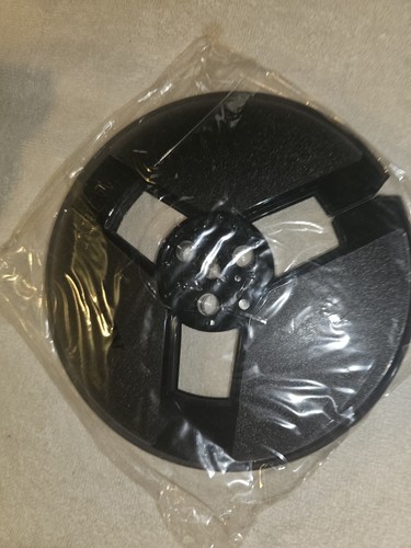 Carrete vacío Akai OEM 7", serie 2, plástico negro de tres ventanas sombreado oscuro - Imagen 2 de 7