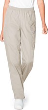 Landau Scrubzone Women's Pull-On Straight Leg 3-Pocket Cargo Scrub Pants - 83221