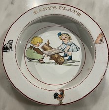Vintage Baby's Plate circa 1920's