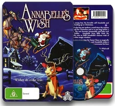 Annabelle's Wish DVD [Region Free] Animated Christmas Movie - NEW