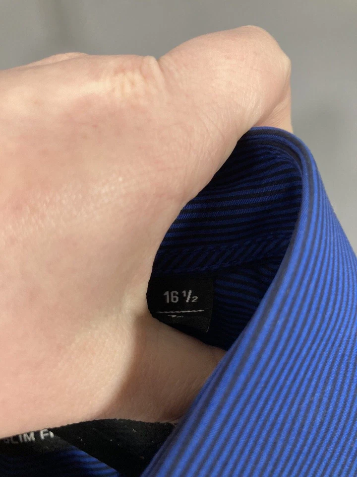 DKNY Shirt - Size 16.5 - Striped - Great Condition - Men’s - Image 3 of 4