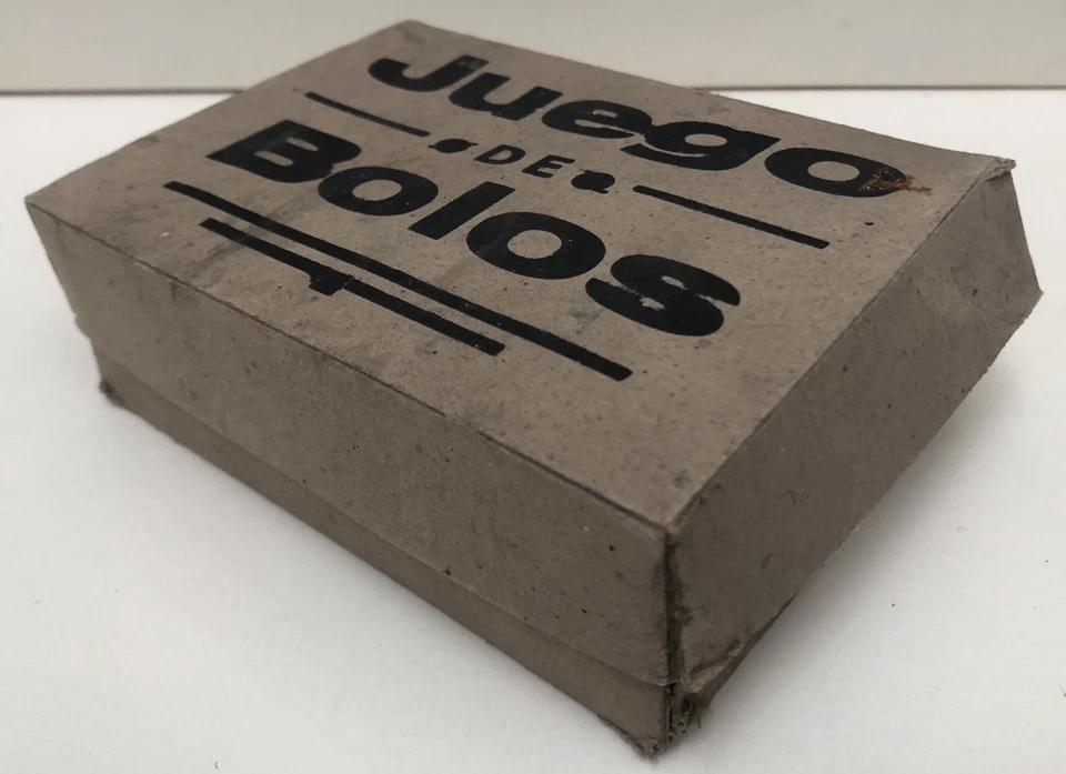 Ancien jeu de 6 quilles miniatures en bois (Juego de Bolos) - 1950/60’s - TTBE - Photo 4/4