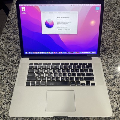 MacBook Pro 15'' QUAD Core i7 3.6GHz 16GB 1TB SSD