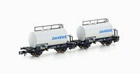 Hobbytrain N H24834 2Er Set Leichtbau-Kesselwagen Db/Danzas, Ep.Iv - Neu