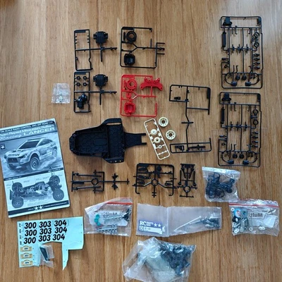 Tamiya Porsche Cayenne S Transcyberia DF01 PARTS MITSUBISHI LANCER AU Deliver### - image 1 of 4