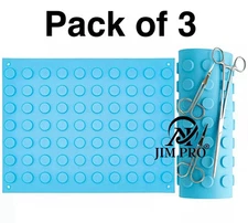 Autoclavable Surgical Magnetic Mat Non Slip & Flexible Instrument Pad- Pack Of 3