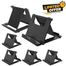 6 Pack Universal Cell Phone Stand Holder – Portable Adjustable Desk Mount