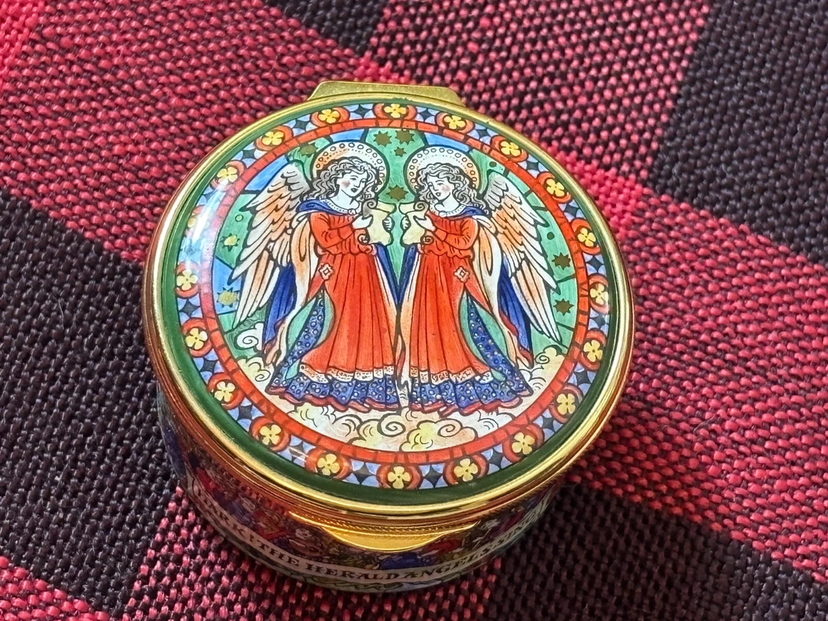 STAFFORDSHIRE ENAMELS スタッフフォードシャー 小物入れ Staffordshire Enamel In Collectible Decorative Trinket Boxes for