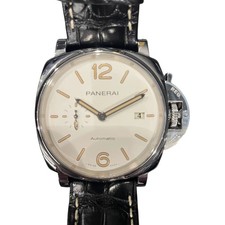 PANERAI Luminor Due 42mm PAM01046 White Stainless Steel Automatic Mens #OK1032