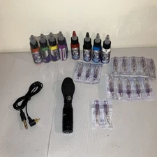 Wormhole Tattoo Ink, Cartridges, And Pen - Untested Lot Read