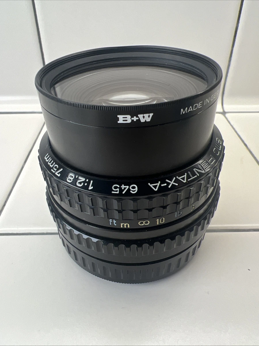 【最終価格】PENTAX 645 ➕A 75mm f/2.8 Pentax 75mm f/2.8 smc PENTAX-FA 645 Autofocus Lens for Pentax 645N
